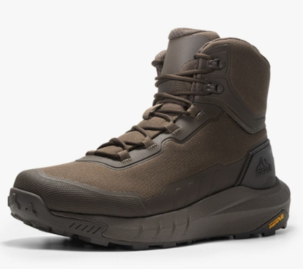 NortiV8 Men's 8 Dark Brown High-Top Security & Army Combat Boots Tactical HR10-7